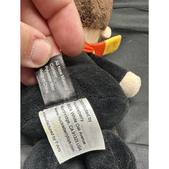 Harry Potter Plush 10” T -ARTS Huckleberry Stuff Beans Collection Pre-owned - Picture 8 of 8